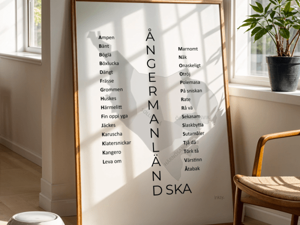 Ångermanländska dialektposter