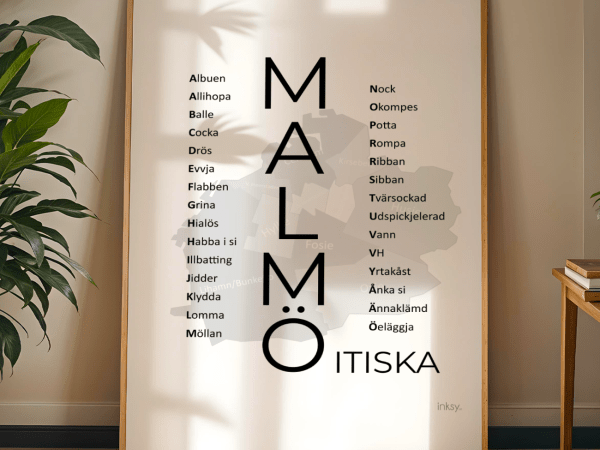 Malmöitiska dialektposter