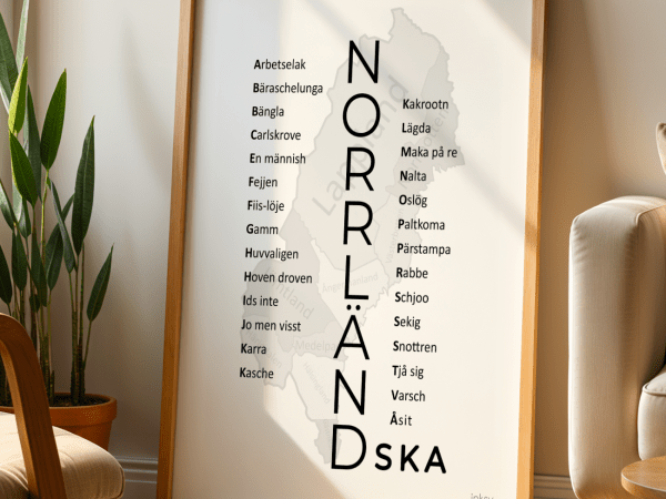 Norrländska dialektposter