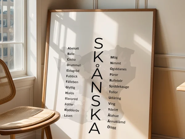 Skånska dialektposter