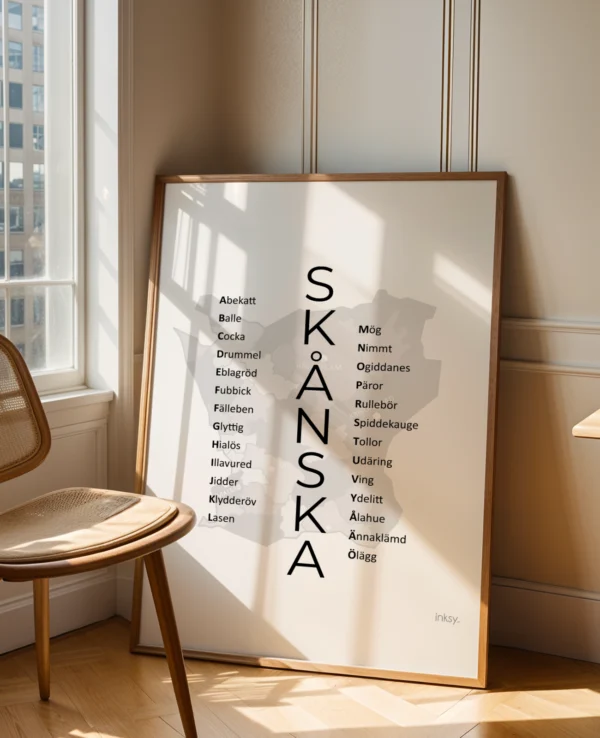 Skånska dialektposter