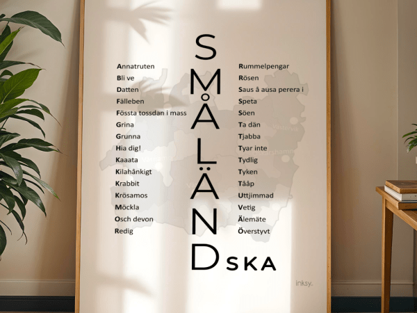 Småländska dialektposter