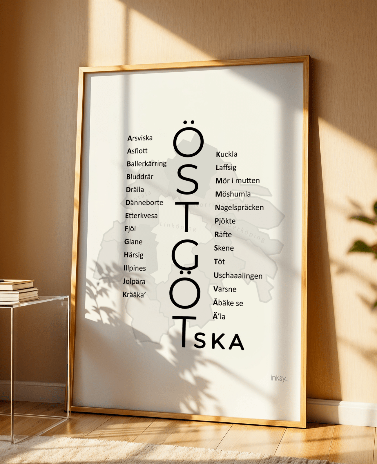 Östgötska dialektposter