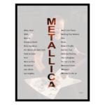 Metallica tavla poster