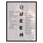 Queen tavla poster