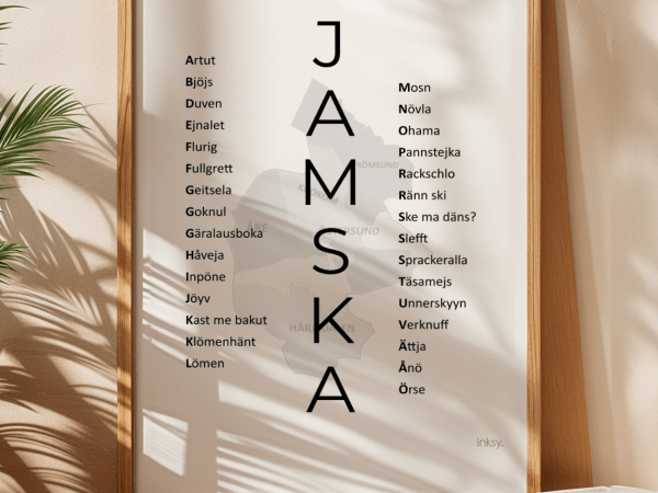 Jamska dialektposter