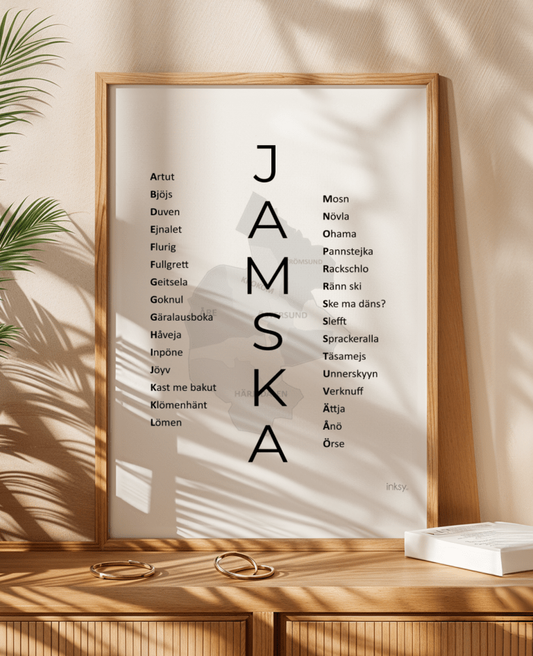 Jamska dialektposter