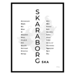 skaraborg skövde lidköping dialekt tavla poster