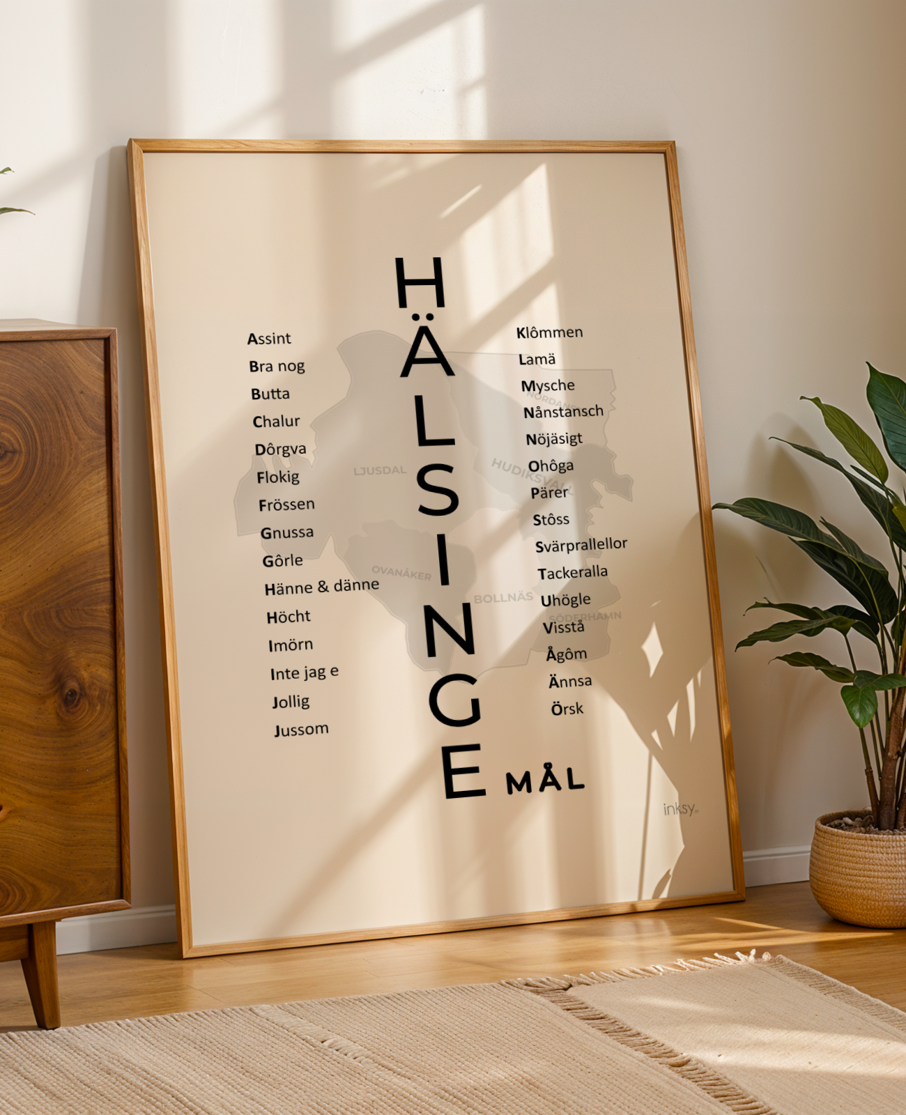 Hälsingemål dialektposter