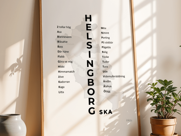 Helsingborgska dialektposter