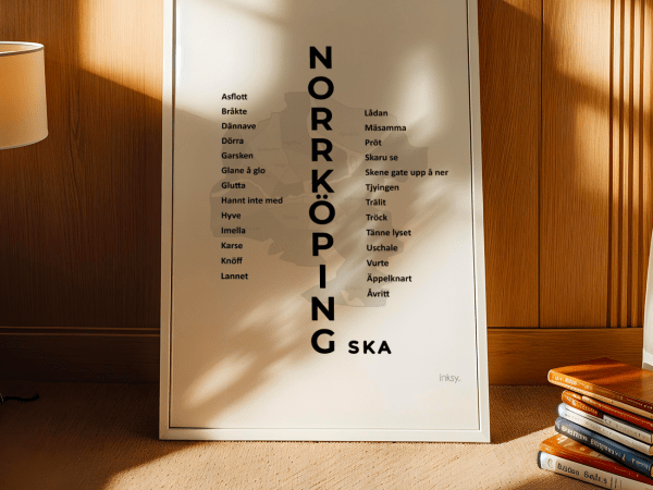 Norrköpingska dialektposter