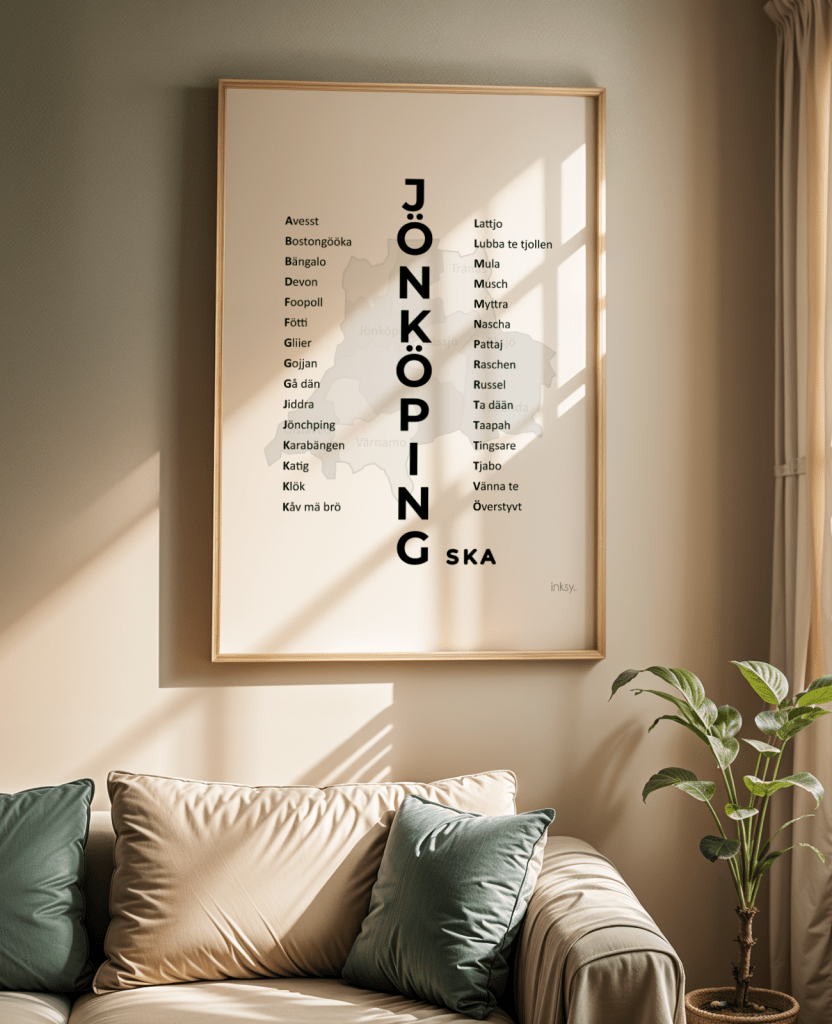 Jönköpingska dialektposter