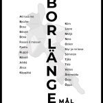 borlänge tavla dialekt poster