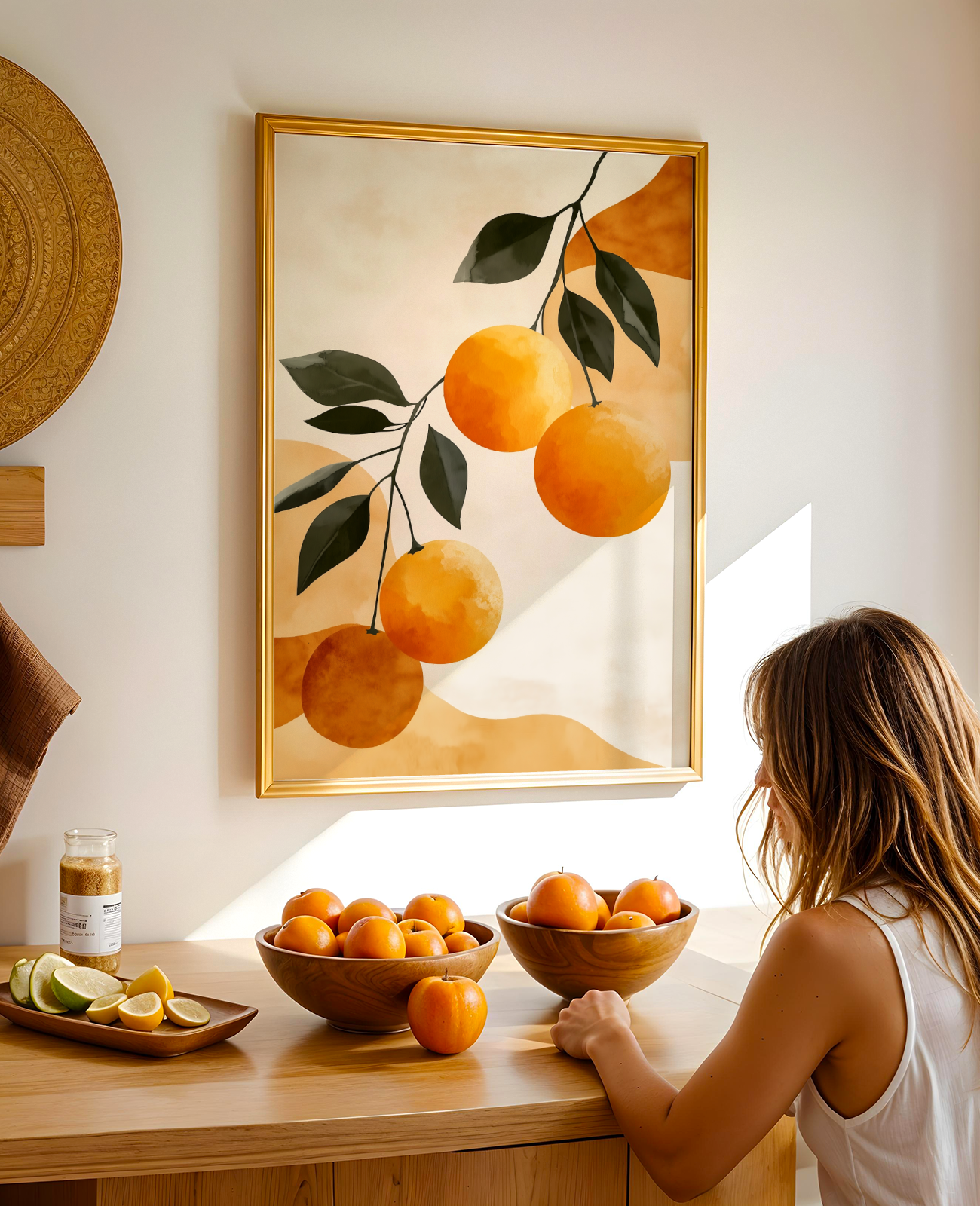 Oranges illustration