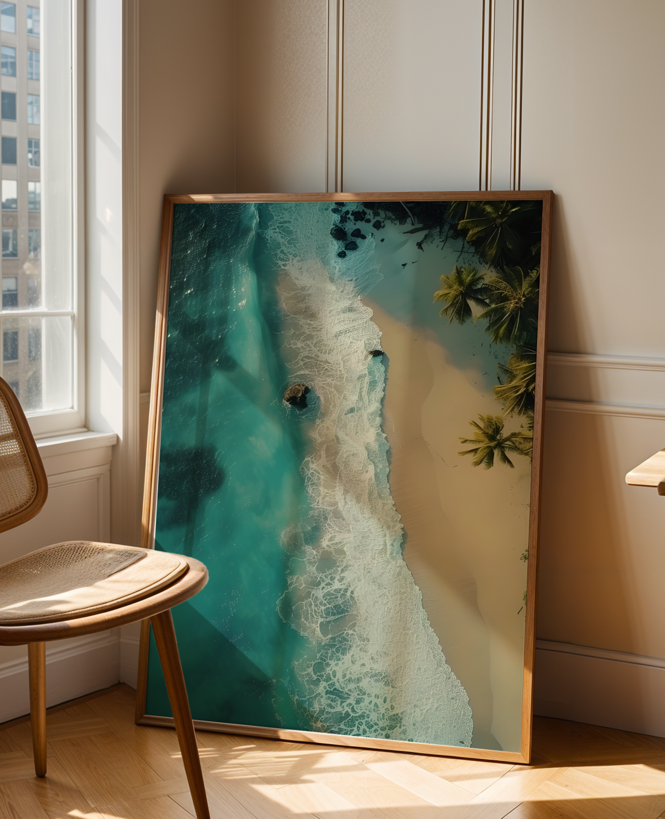 Tropical Shoreline Serenity