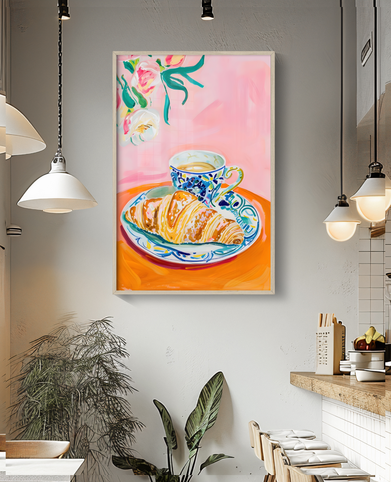 Coffee and Croissant